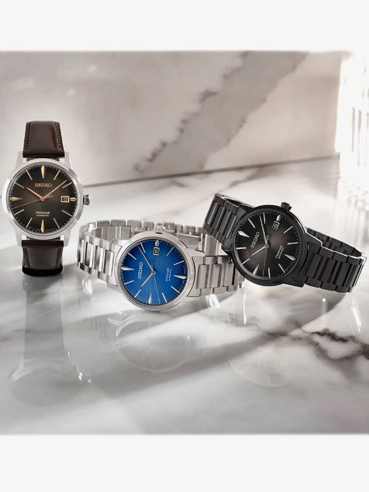 Seiko Mens Presage Cocktail Time ‘The Aviation’ Watch SRPJ13J1