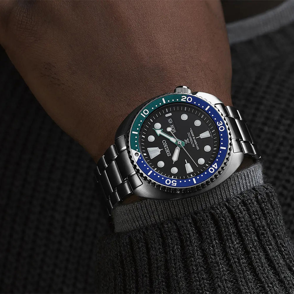 Seiko Mens Prospex ‘Tropical Lagoon’ Special Edition Turtle Watch SRPJ35K1