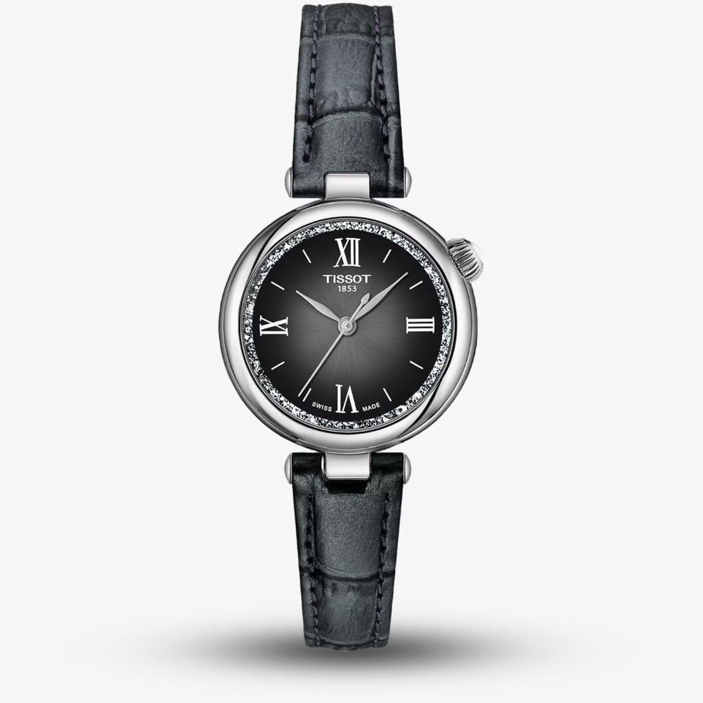 House of Watches - Tissot Ladies Desir Grey Leather Strap Watch T152.010.16.038.00