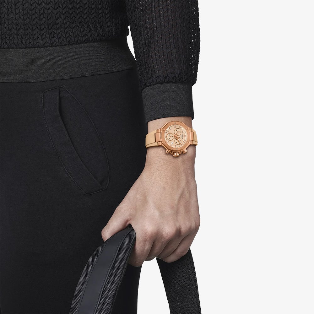Tissot T-Race Rose Gold Plated Quartz Chronograph Watch T141.817.37.501.00