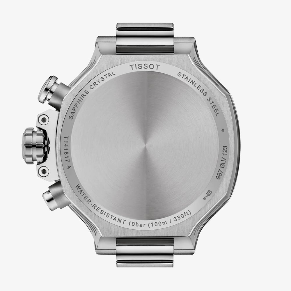 Tissot Ladies T-Race White Mother Of Pearl Dial Chronograph Watch T141.817.97.111.00