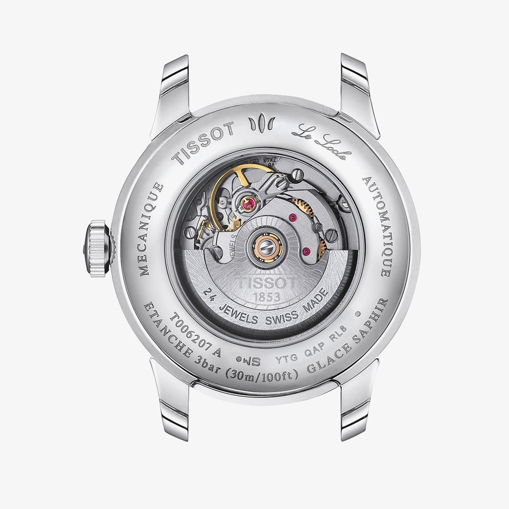 Tissot Ladies Le Locle Diamond Set Dial Blue Watch T006.207.16.046.00