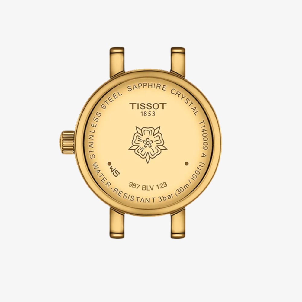 Tissot Ladies Lovely Red Dial Leather Strap Watch T140.009.36.371.00
