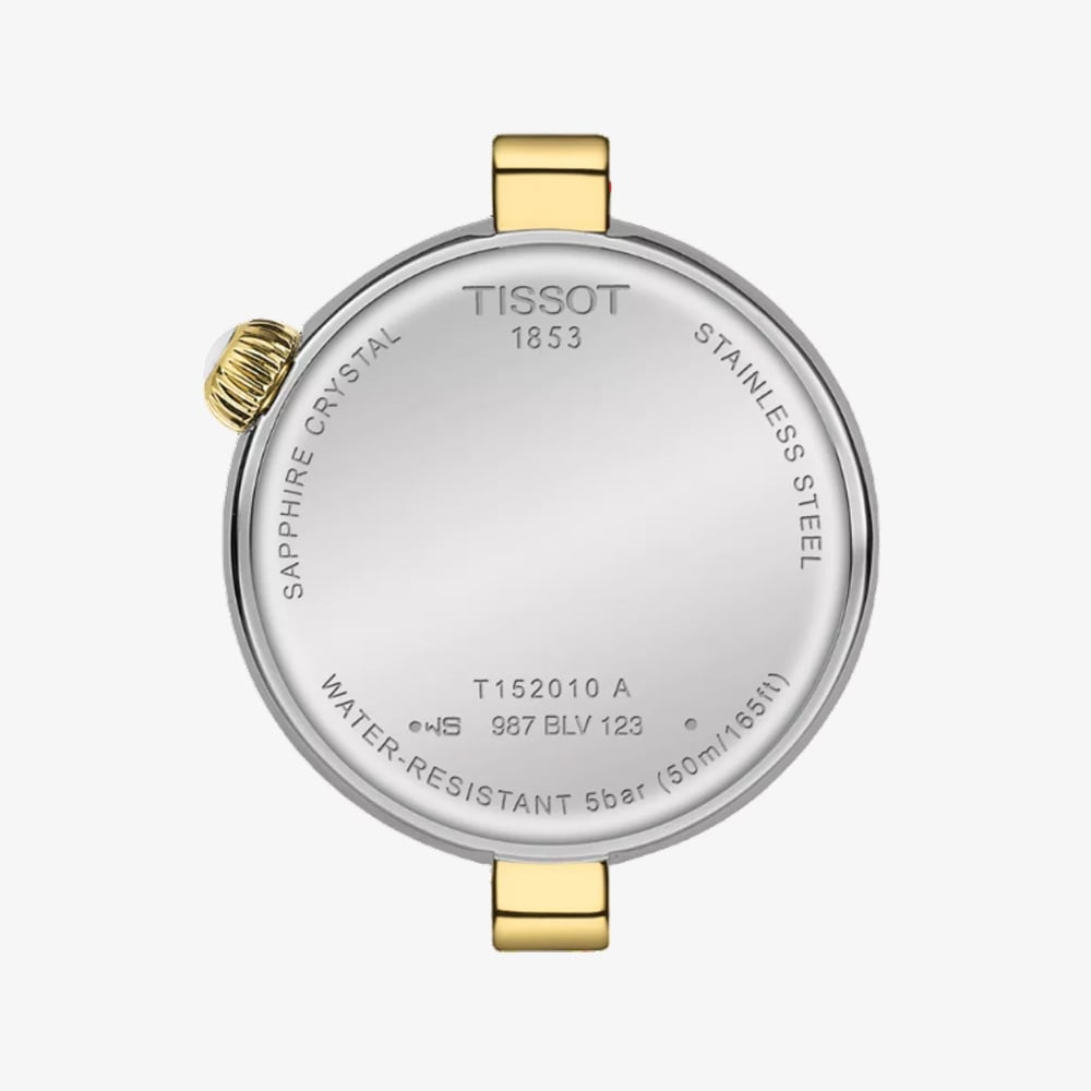 Tissot Ladies Desir Two-Tone White Mother Of Pearl Dial Watch T152.010.22.118.01