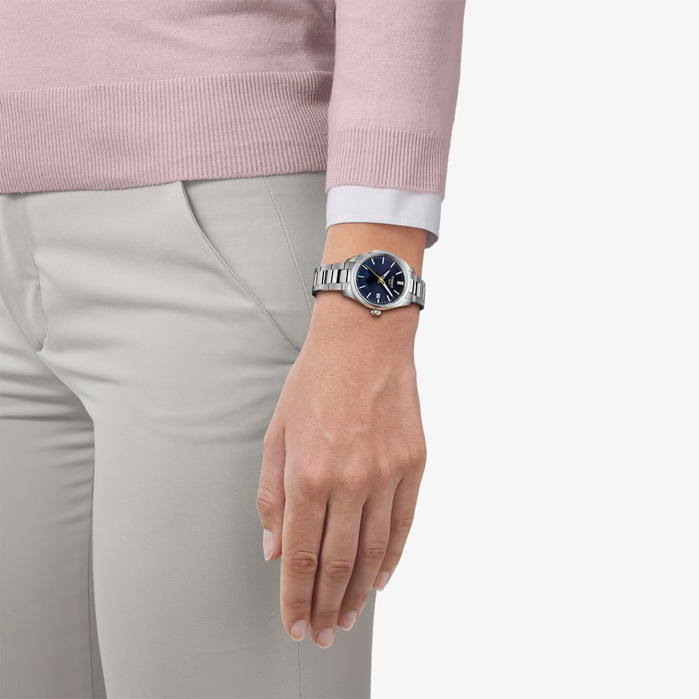 Tissot Ladies PR100 Blue Dial Watch T150.210.11.041.01