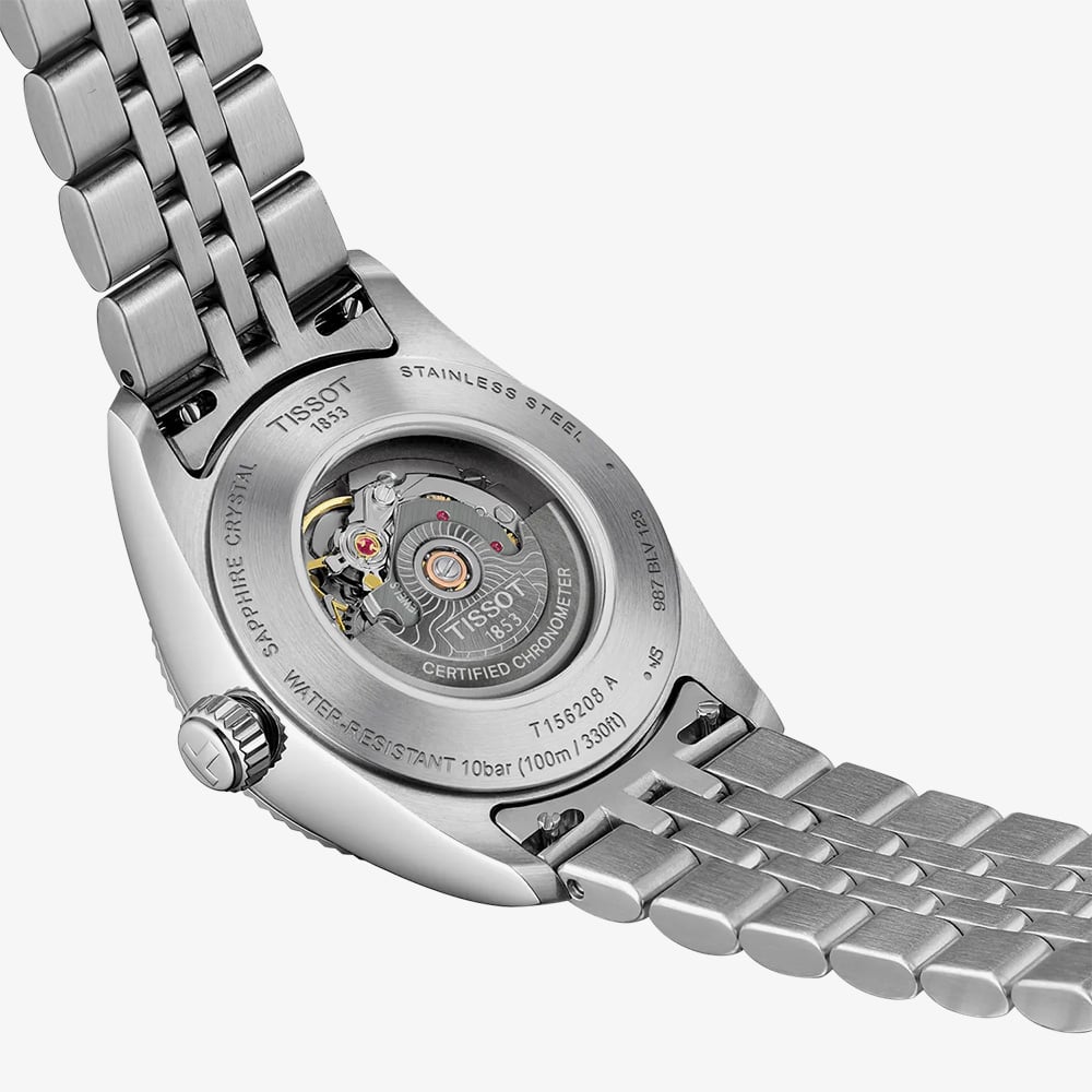 Tissot Ladies Ballade Powermatic 48 Ice Blue Dial Watch T156.208.11.353.00