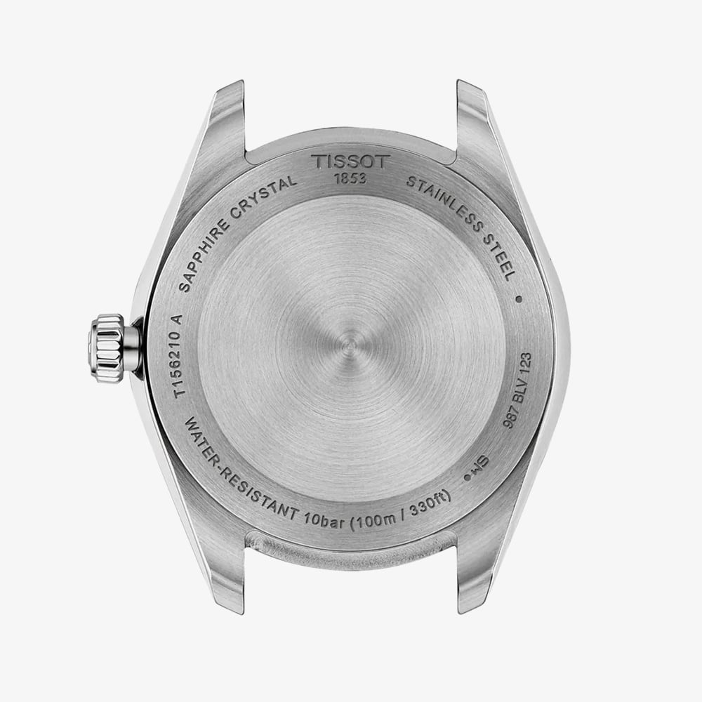 Tissot Ladies Ballade Blue Sunray Dial Date Watch T156.210.11.041.00