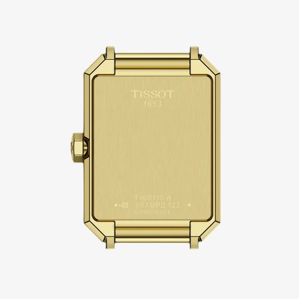 Tissot Ladies SRV Gold Mother Of Pearl Dial Watch T160.110.33.113.00