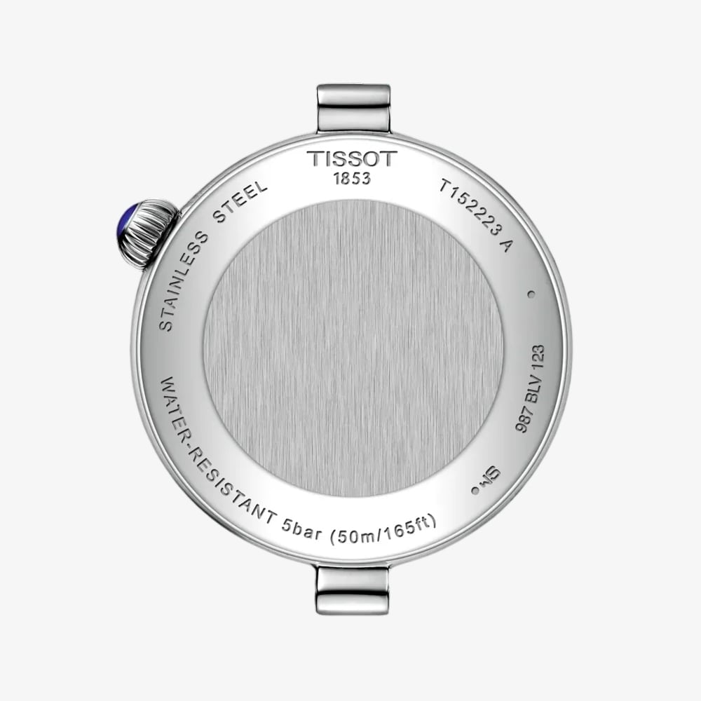 Tissot Ladies Desir Blue Moonphase Dial Stainless Steel Bracelet Watch T152.223.11.493.00