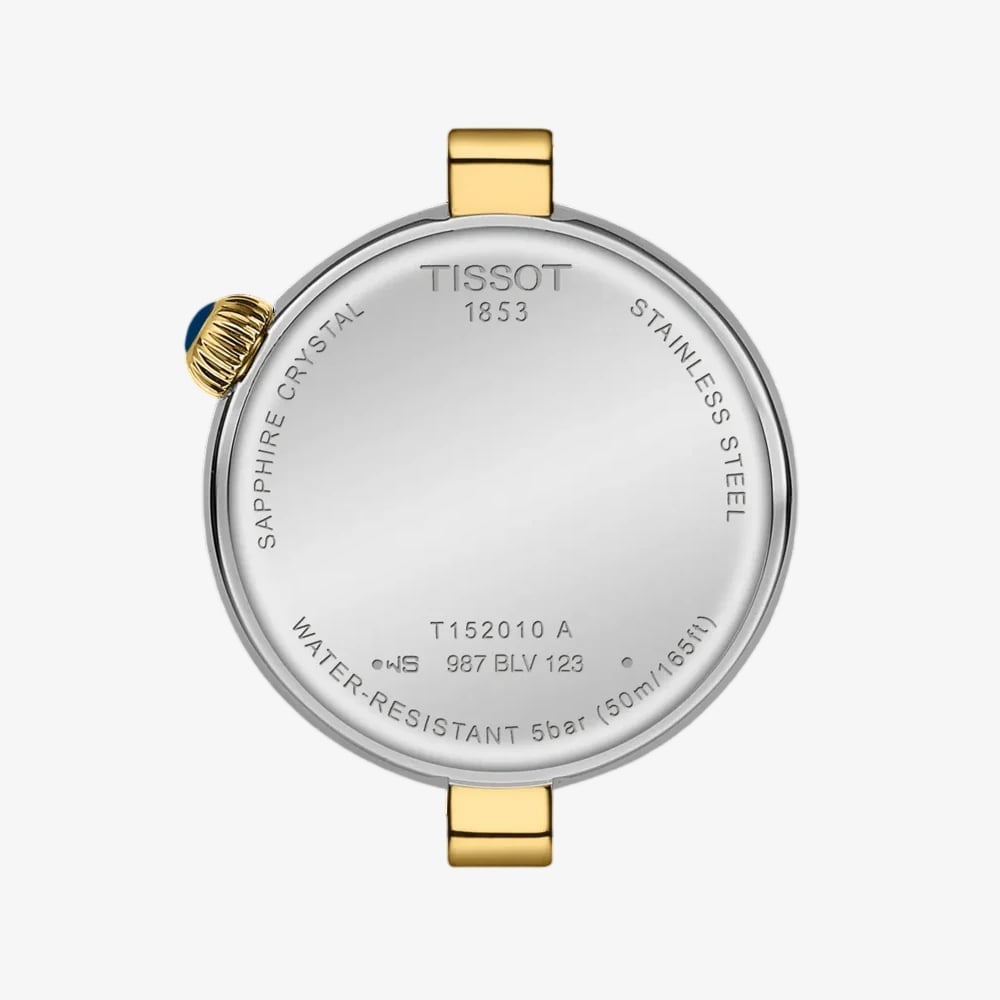 Tissot Ladies Desir Mother Of Pearl Dial Two Tone Stainless Steel Bracelet Watch T152.010.22.116.00