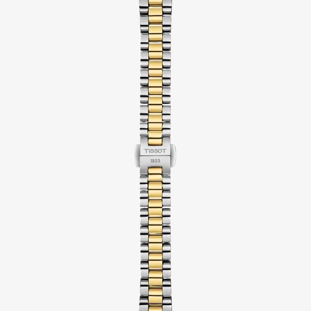 Tissot Ladies Desir Mother Of Pearl Dial Two Tone Stainless Steel Bracelet Watch T152.010.22.116.00