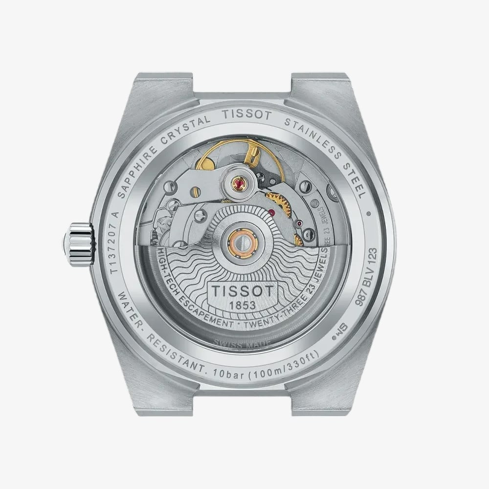 Tissot Unisex PRX Powermatic 80 Blue Dial Stainless Steel Bracelet Watch T137.207.11.041.00