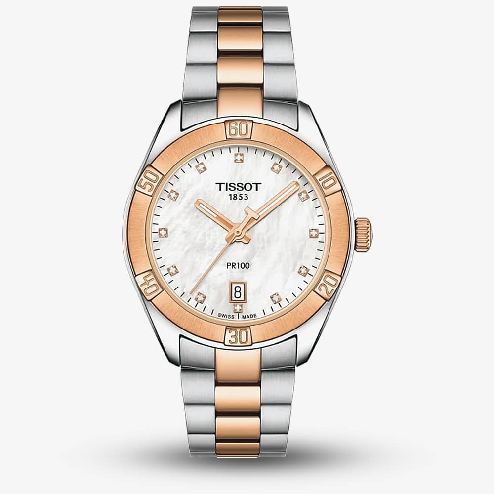 House of Watches - Tissot Ladies T-Classic PR 100 Sports Chic Pearl Watch T101.910.22.116.00