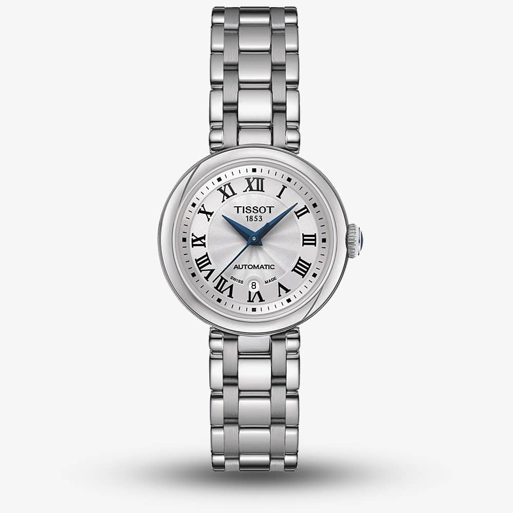 House of Watches - Tissot Ladies Silver Bellissima Automatic Watch T126.207.11.013.00
