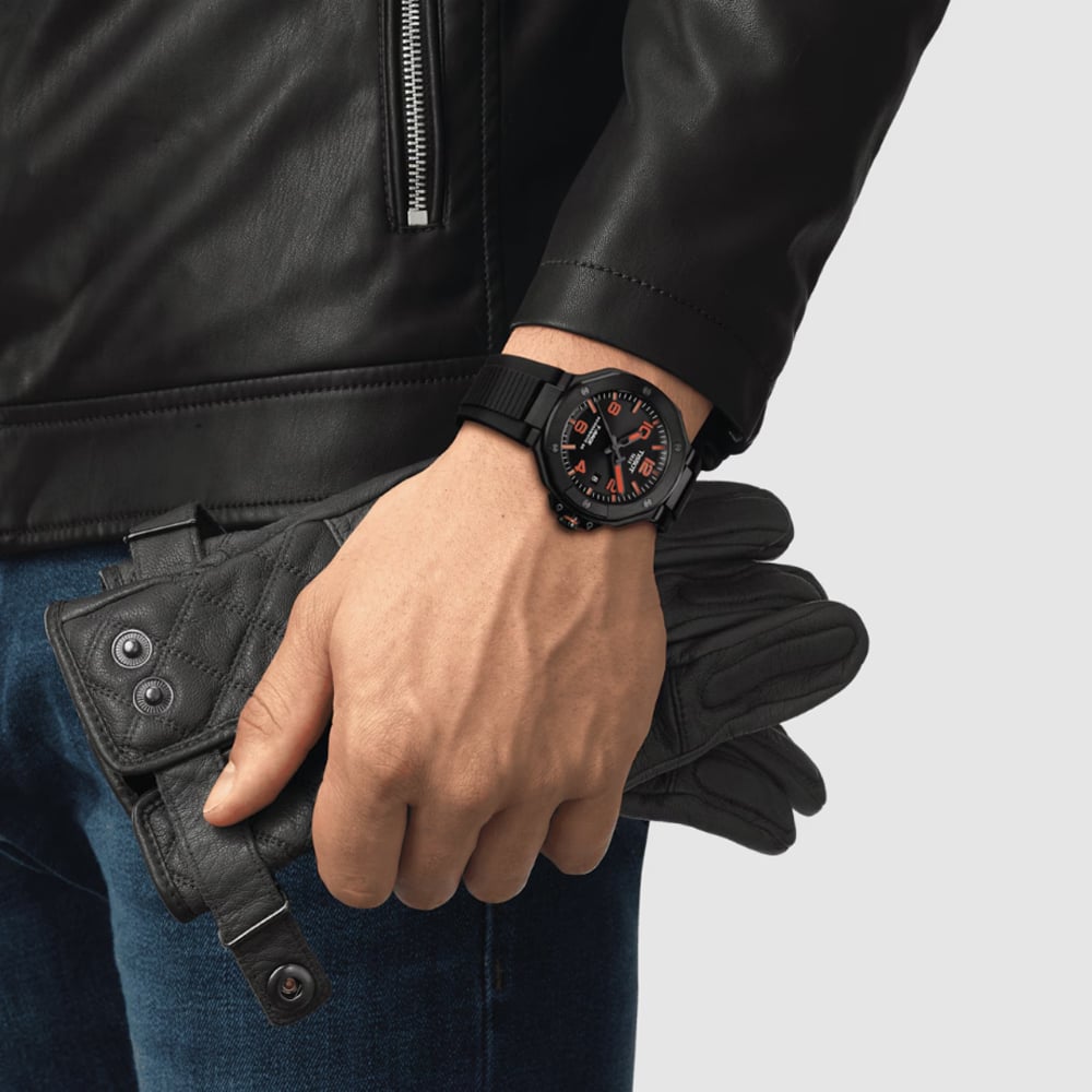 Tissot Mens T-Race Powermatic 80 Black Watch T141.807.37.057.00