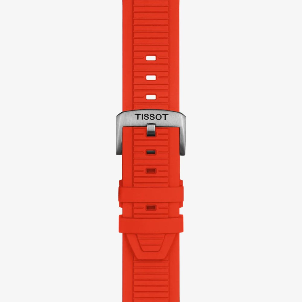 Tissot Mens Limited Edition T-Race MotoGP 2026 Automatic Chronograph Red Rubber Strap Watch T141.462.27.051.00