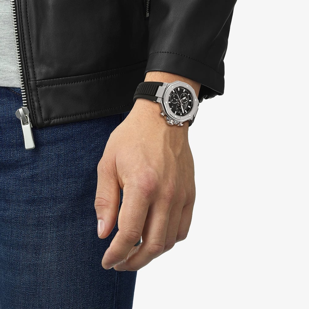 Tissot T-Race 38mm Black Chronograph Watch T141.817.17.051.00