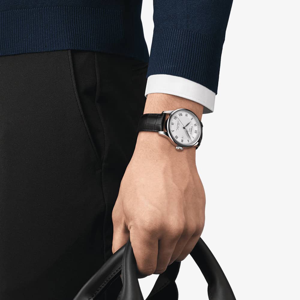 Tissot Mens T-Classic Le Locle Powermatic Strap Watch T006.407.16.033.00