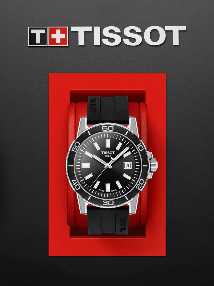 Tissot Mens Supersport Black Watch T125.610.17.051.00