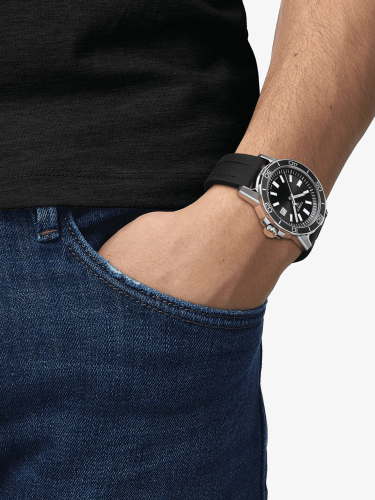 Tissot Mens Supersport Black Watch T125.610.17.051.00