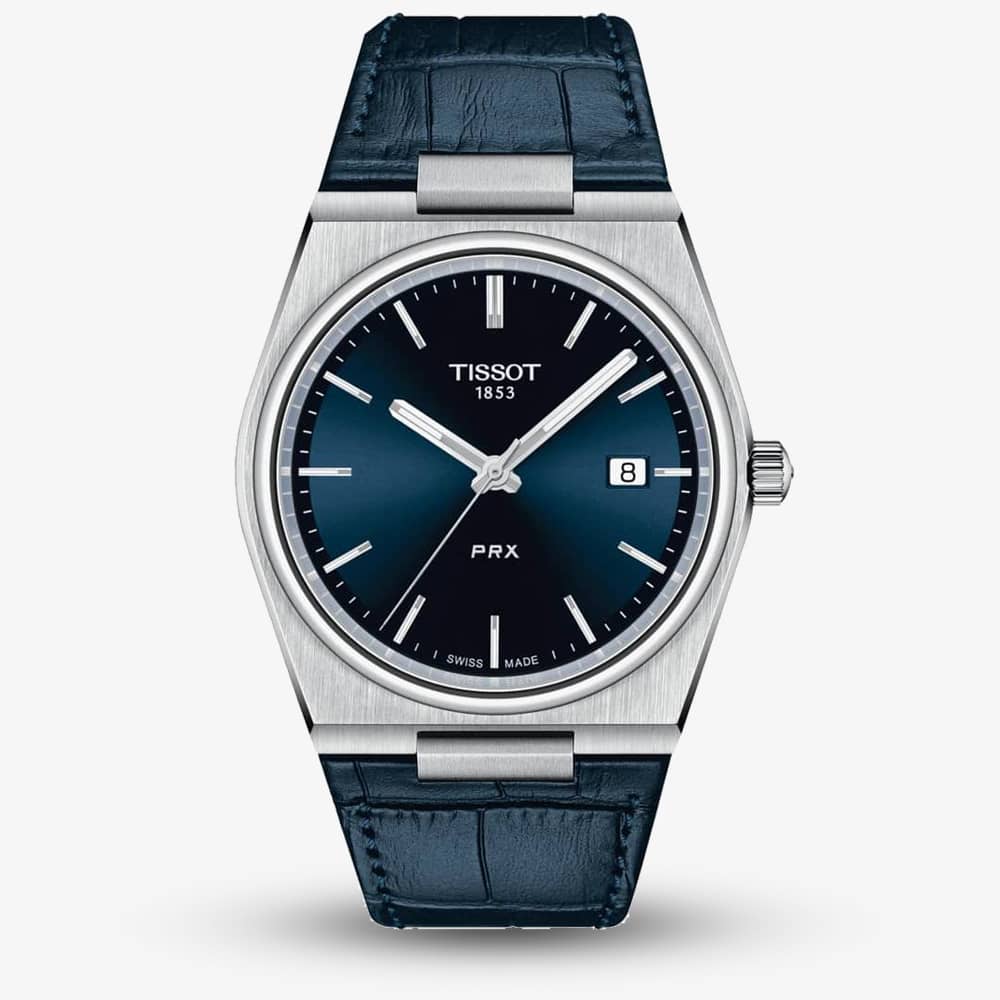 Tissot T1374101604100 PRX Quartz (40mm) Blue Dial / Blue Watch - Image 2