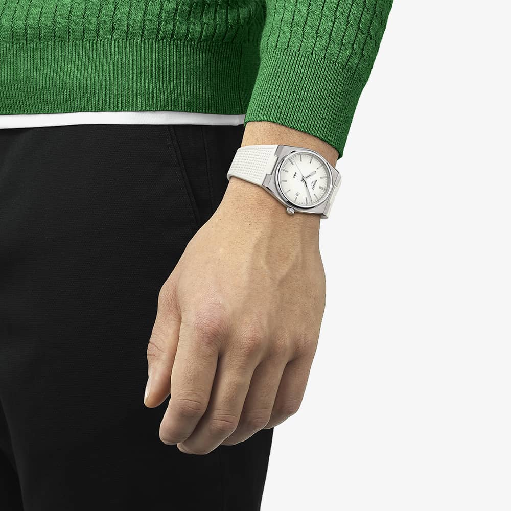 Tissot Mens PRX Cream Dial Watch T137.410.17.011.00