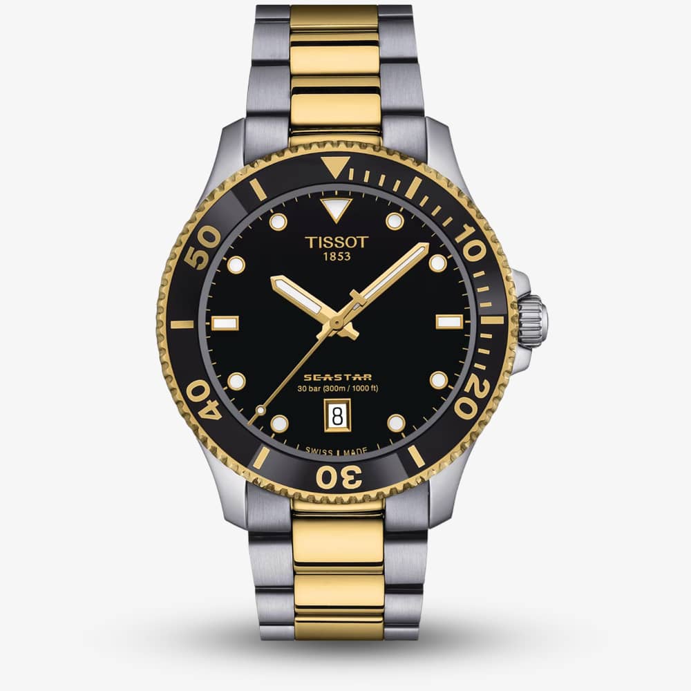 House of Watches - Tissot Seastar 1000 Two Tone Watch T1204102205100