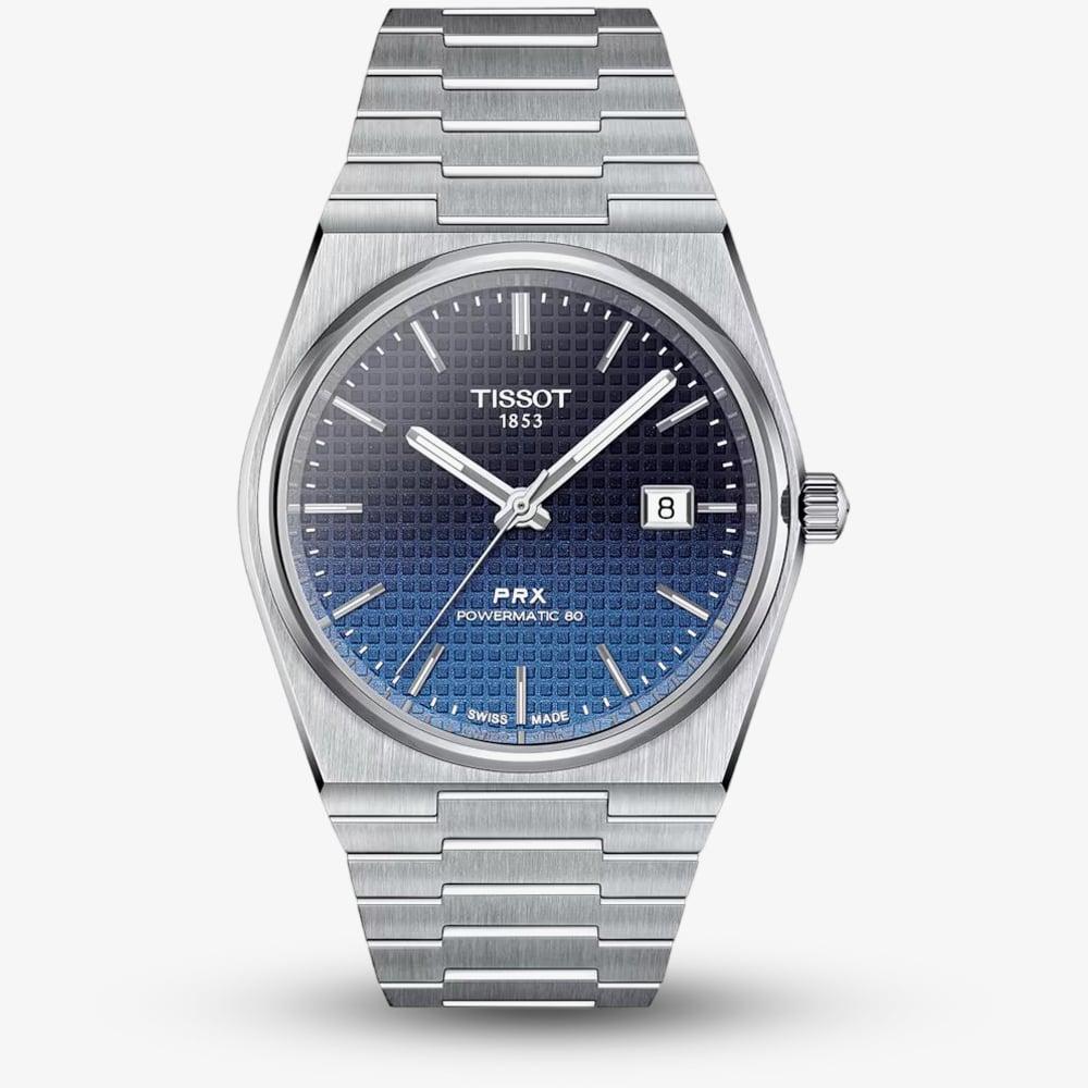 House of Watches - Tissot PRX Powermatic Gradient Two Tone Dial Watch T137.407.11.051.01