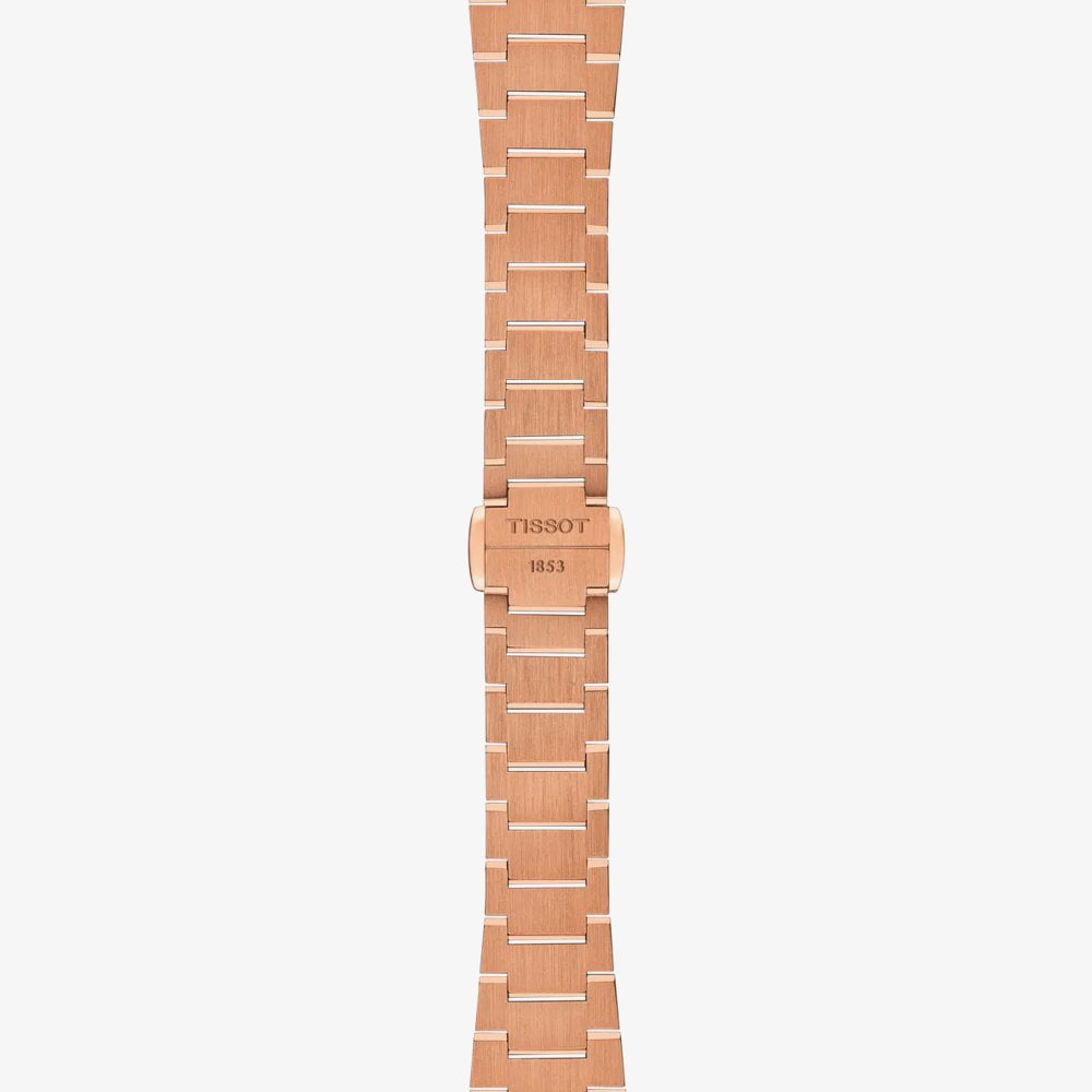 Tissot Ladies T-Classic PRX Diamond Rose Gold Tone Watch T137.010.33.506.00