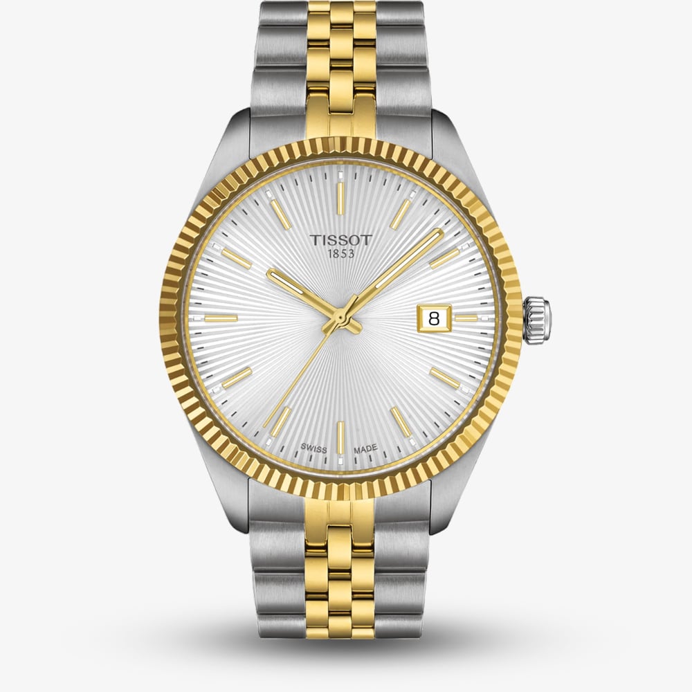 House of Watches - Tissot Mens Ballade Two Tone Watch T156.410.22.031.00