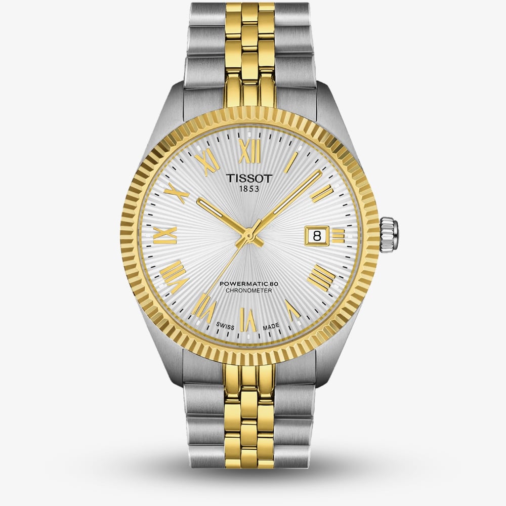 House of Watches - Tissot Mens Ballade Powermatic 80 Two Tone Watch T156.408.22.033.00