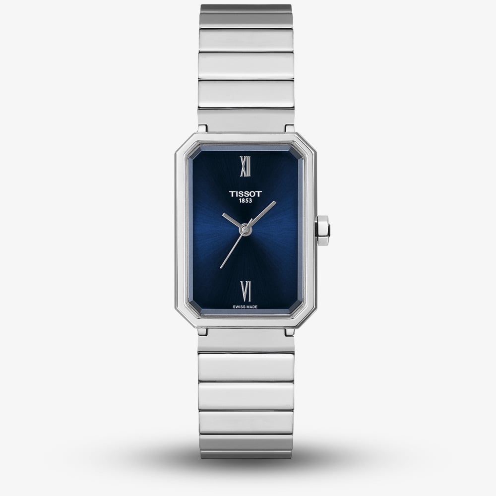 House of Watches - Tissot Ladies SRV Blue Dial Stainless Steel Bracelet Watch T160.110.11.043.00