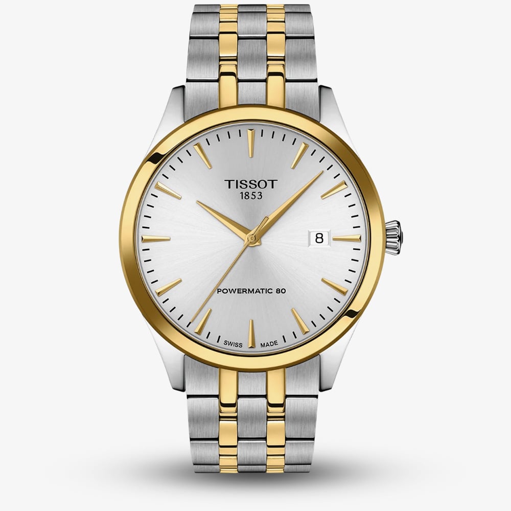 House of Watches - Tissot Mens Classic Dream Two Tone Bracelet Watch T158.407.22.031.00