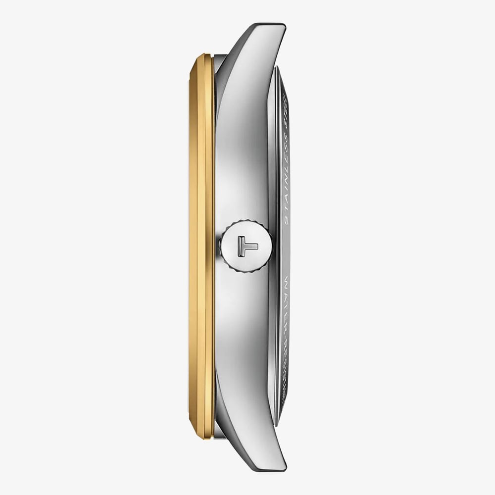 Tissot Mens Classic Dream Two Tone Bracelet Watch T158.407.22.031.00