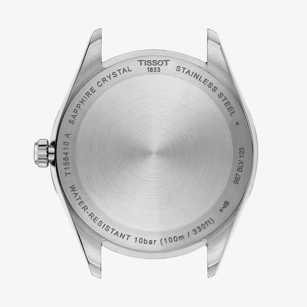 Tissot Mens Ballade Ice Blue Dial Date Watch T156.410.11.351.00