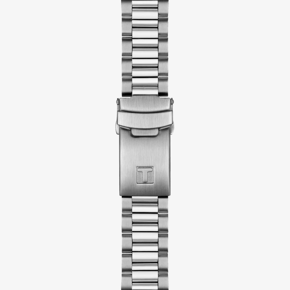 Tissot Mens PR516 40mm Chronograph Blue Bracelet Watch T149.417.11.041.01