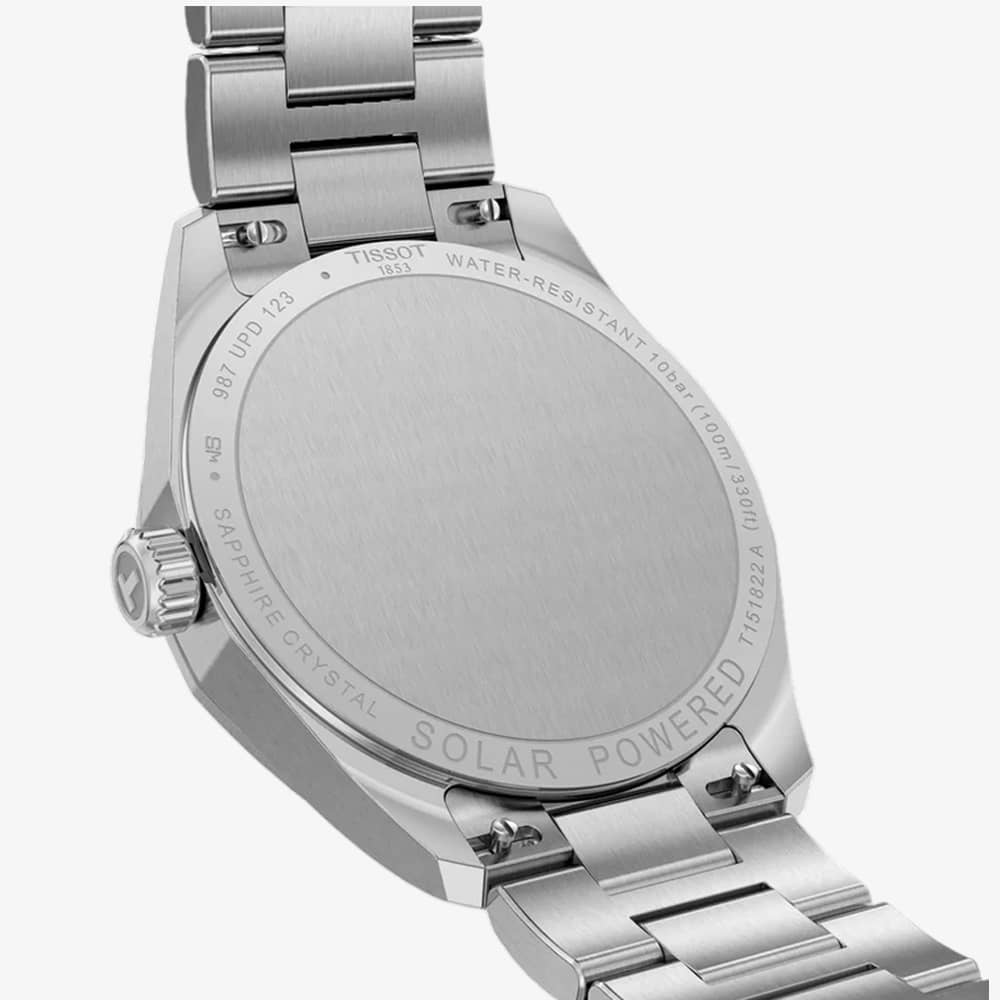 Tissot Ladies PRC100 Solar Green Dial Bracelet Watch T151.822.11.091.00