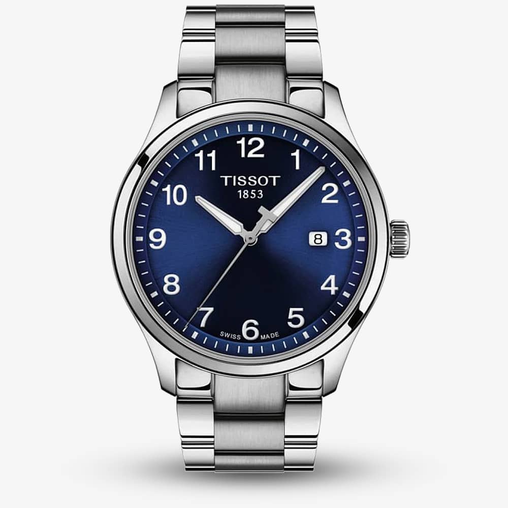 Tissot Mens T-Sport Gent XL Classic Blue Dial Bracelet Watch