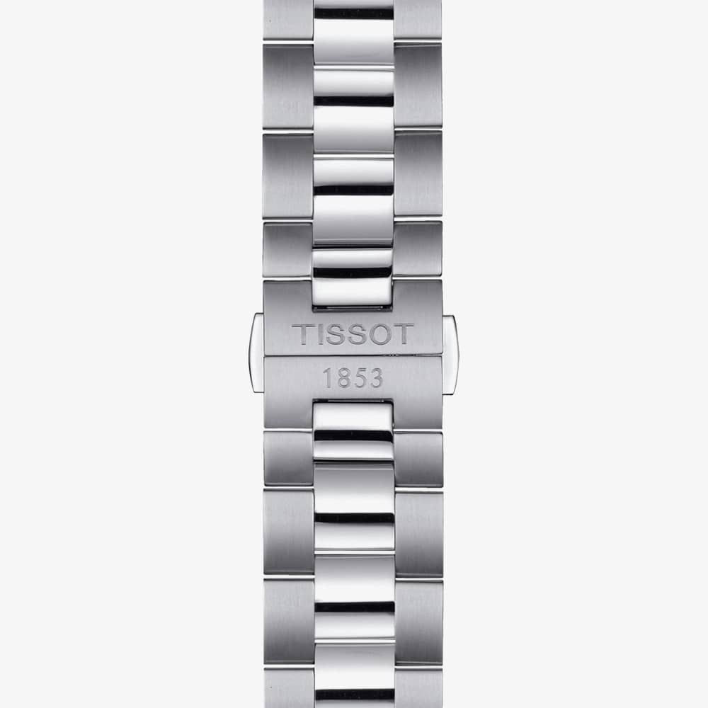 Tissot Mens Classic Gentleman Navy Dial Bracelet Watch T127.410.11.041.00
