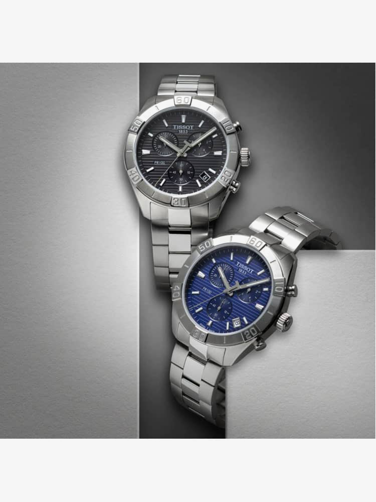 Tissot Mens PR 100 Sport Chronograph Watch T101.617.11.051.00