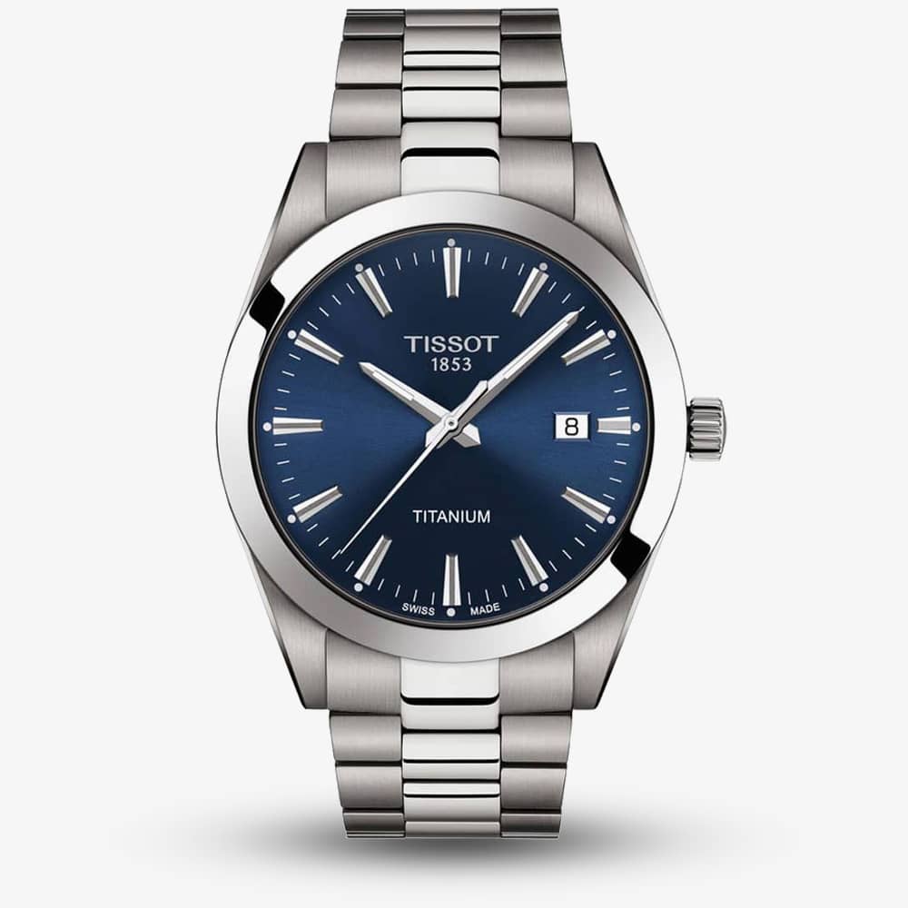 House of Watches - Tissot Mens Gentleman Titanium Watch T127.410.44.041.00
