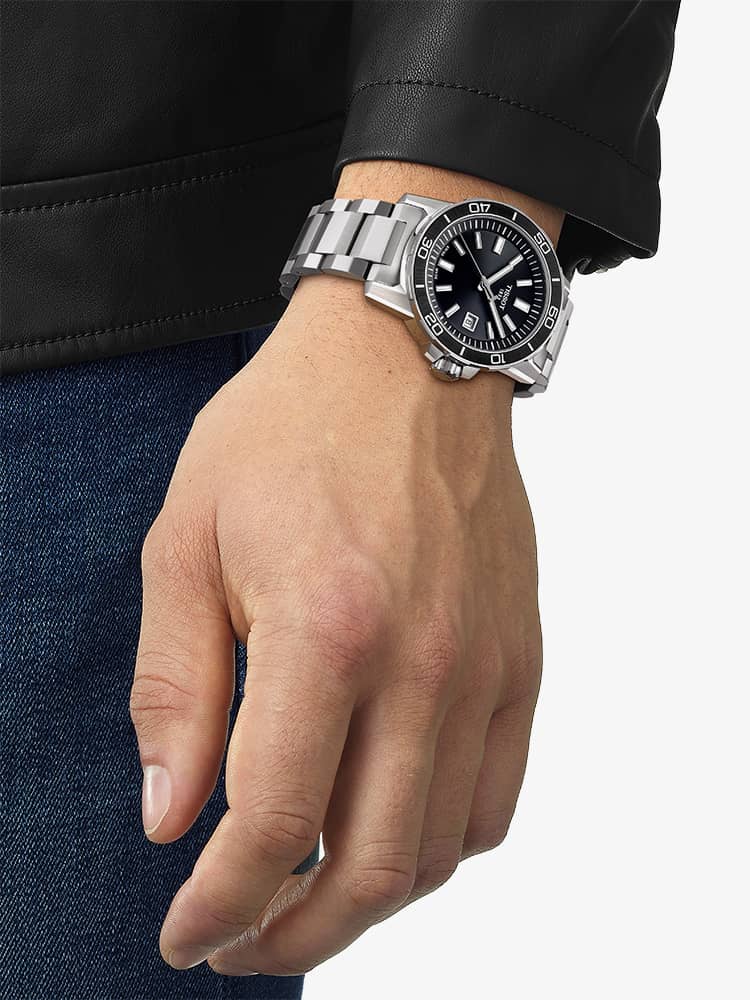 Tissot Mens Black Supersport Watch T125.610.11.051.00