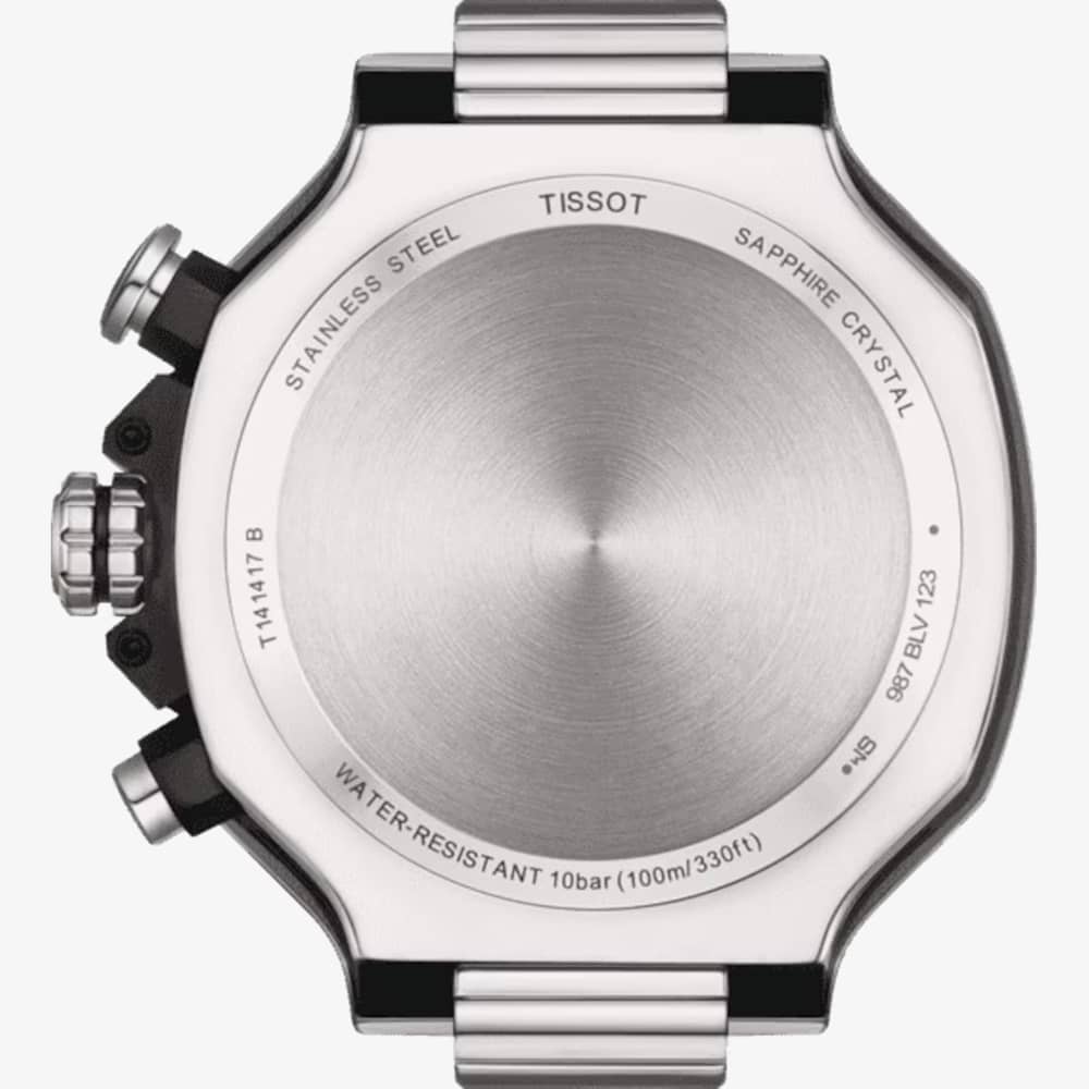 Tissot Mens T-Race Chronograph Blue Dial Watch T141.417.11.041.00