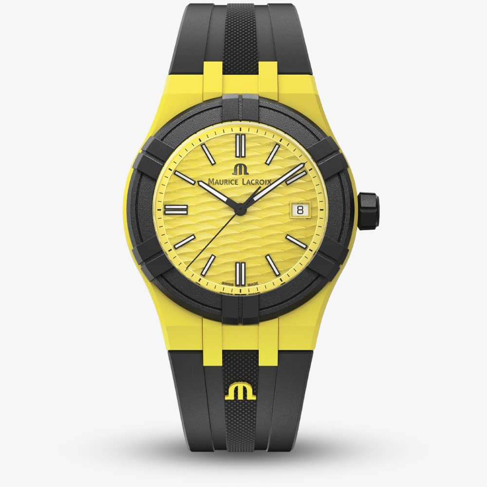 Maurice Lacroix Aikon Tide Yellow Automatic Watch AI2008-60060-300-0