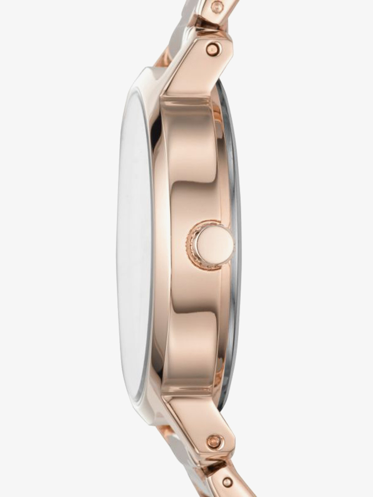 DKNY Ladies The Modernst Rose Gold Plated Watch NY2637