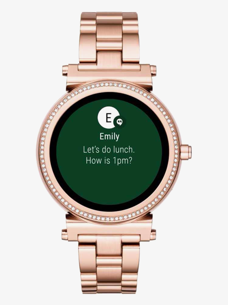Michael Kors Access Sofie Rose Gold Plated Smartwatch MKT5022