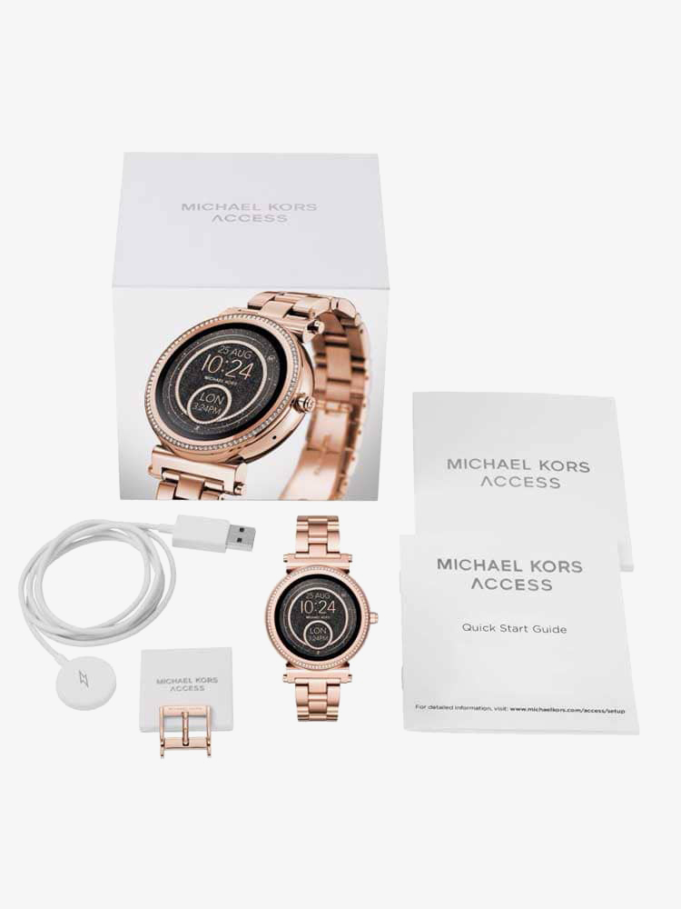 Michael Kors Access Sofie Rose Gold Plated Smartwatch MKT5022