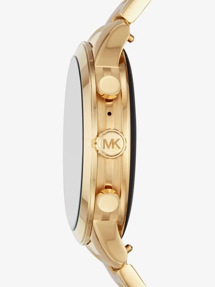 Michael Kors Access Ladies Runway Gold Plated Bracelet Smartwatch MKT5045
