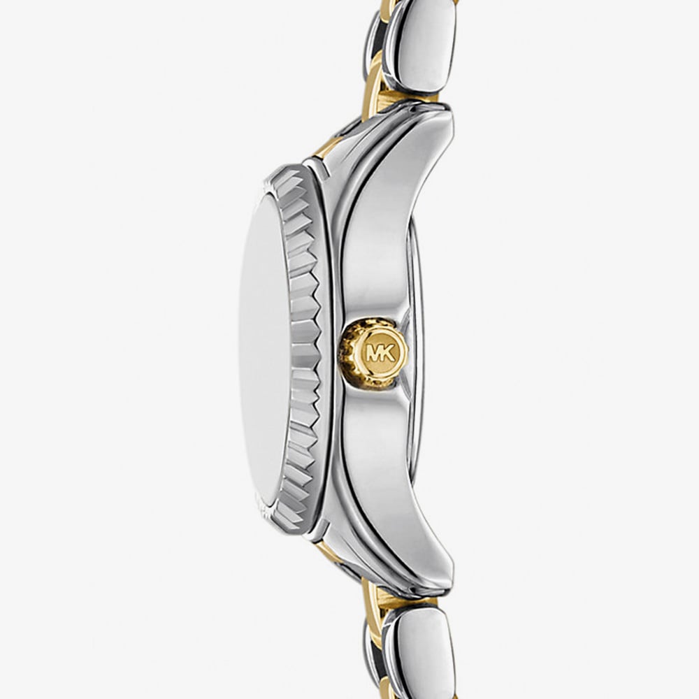Michael Kors Ladies Micro Lexington Two Tone Watch MK4903