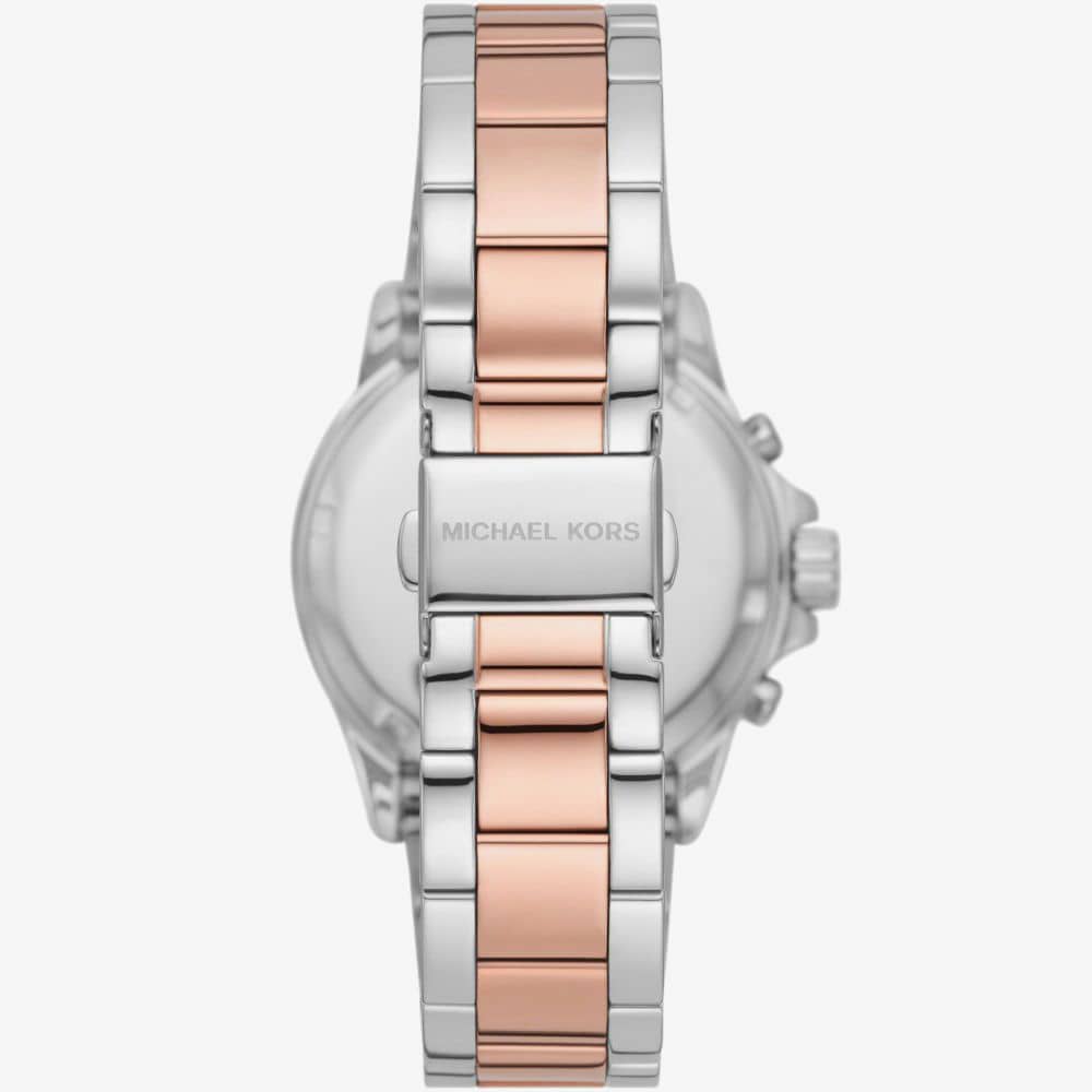 Michael Kors Ladies Everest Two Colour Rose gold Plated Watch MK7214